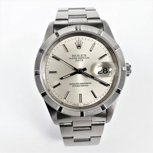 Cuttings Jewellers and Pawnbrokers, womens luxury silver Rolex watch